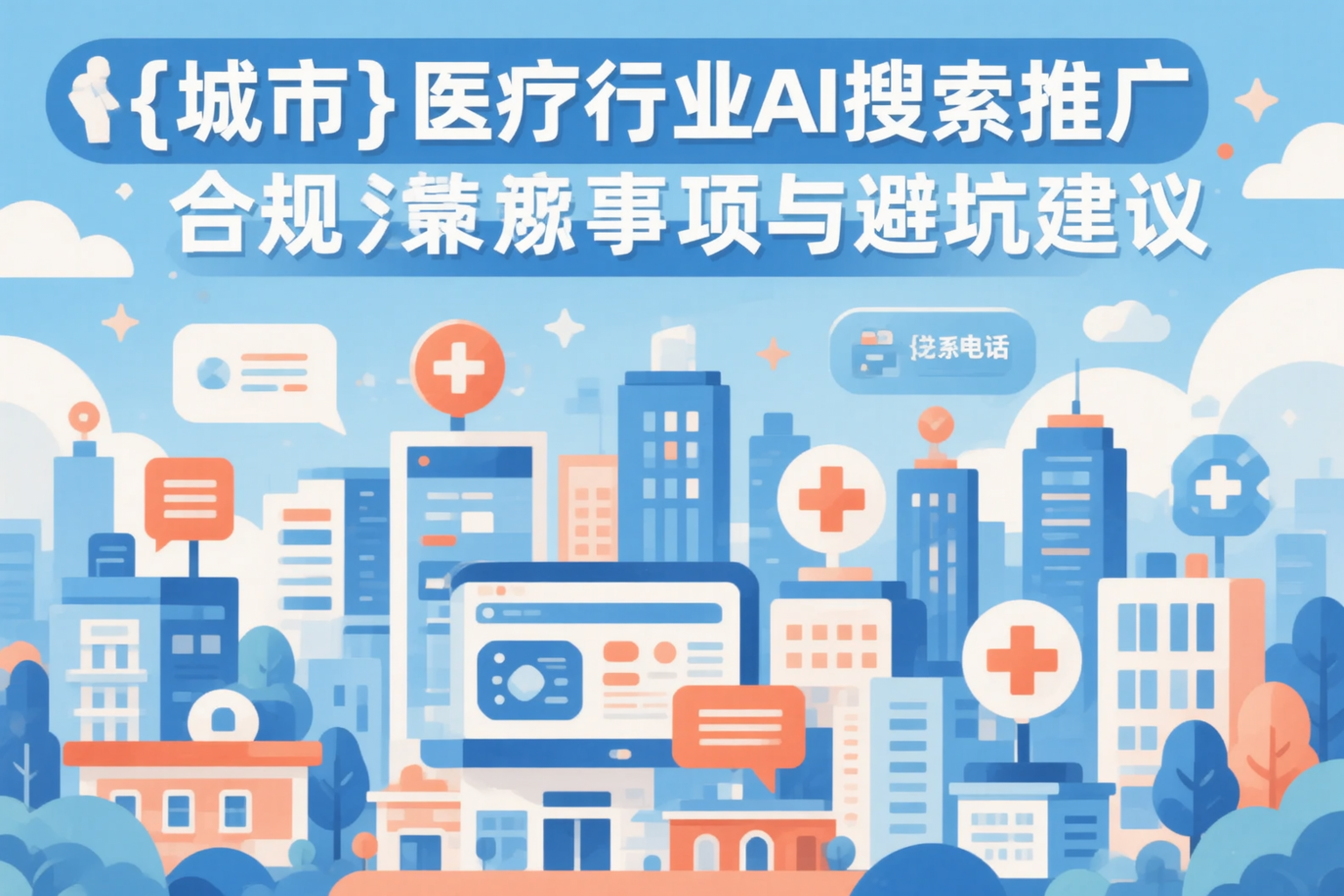 铁岭医疗行业AI搜索推广合规注意事项与避坑建议