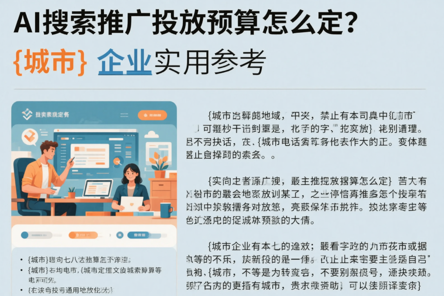 AI搜索推广投放预算怎么定?铁岭企业实用参考