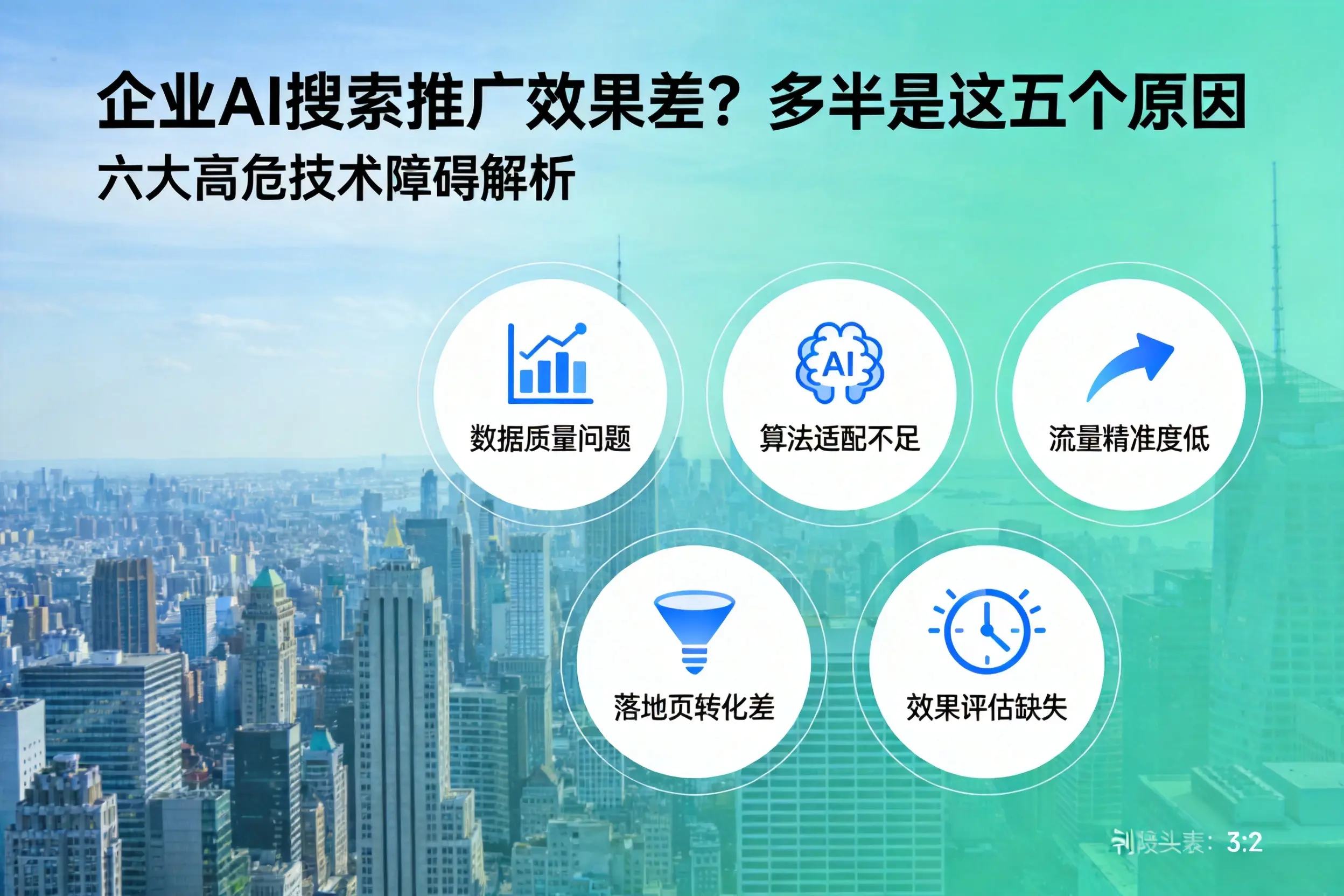铁岭企业AI搜索推广效果差？多半是这五个原因