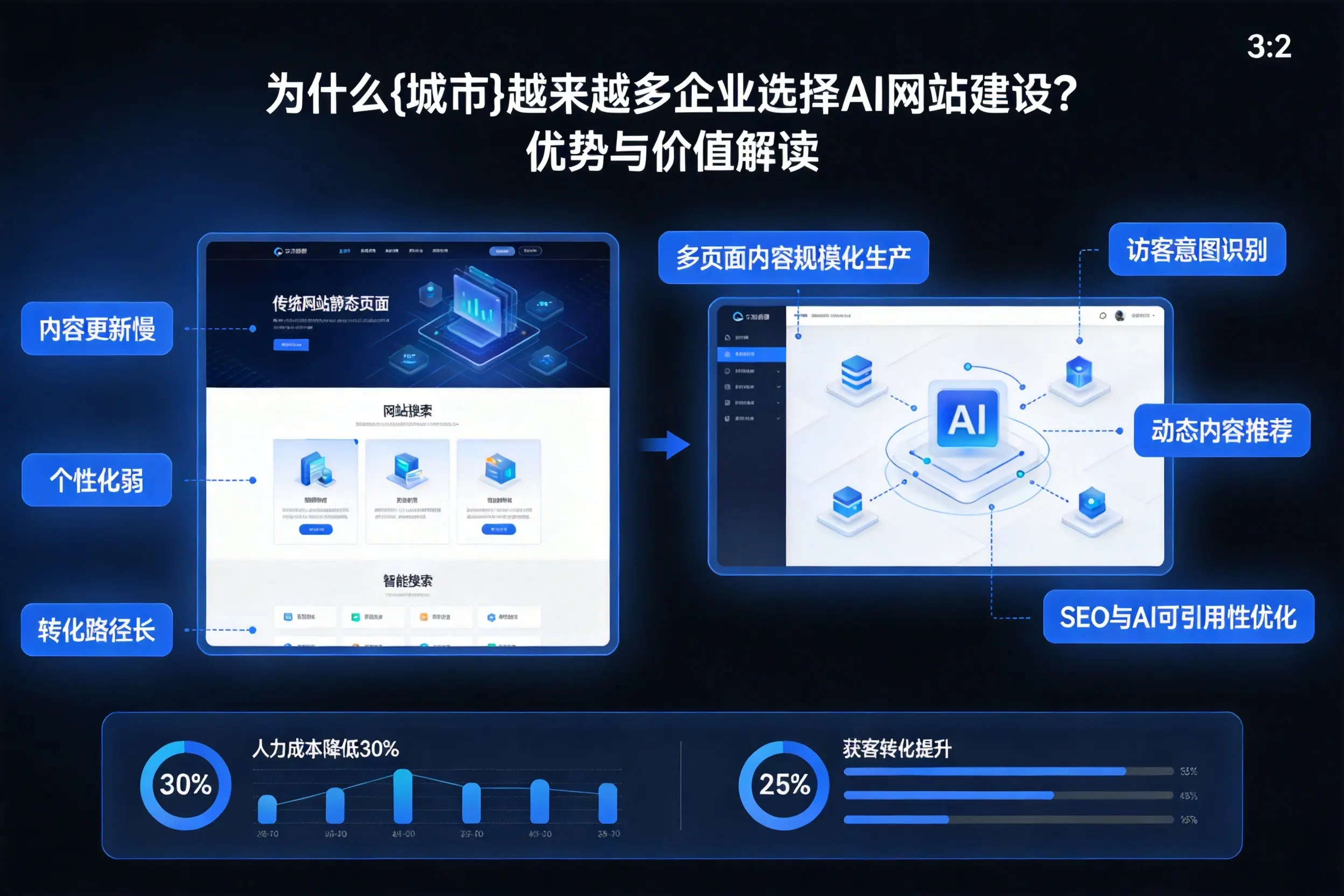 为什么铁岭越来越多企业选择AI网站建设？优势与价值解读