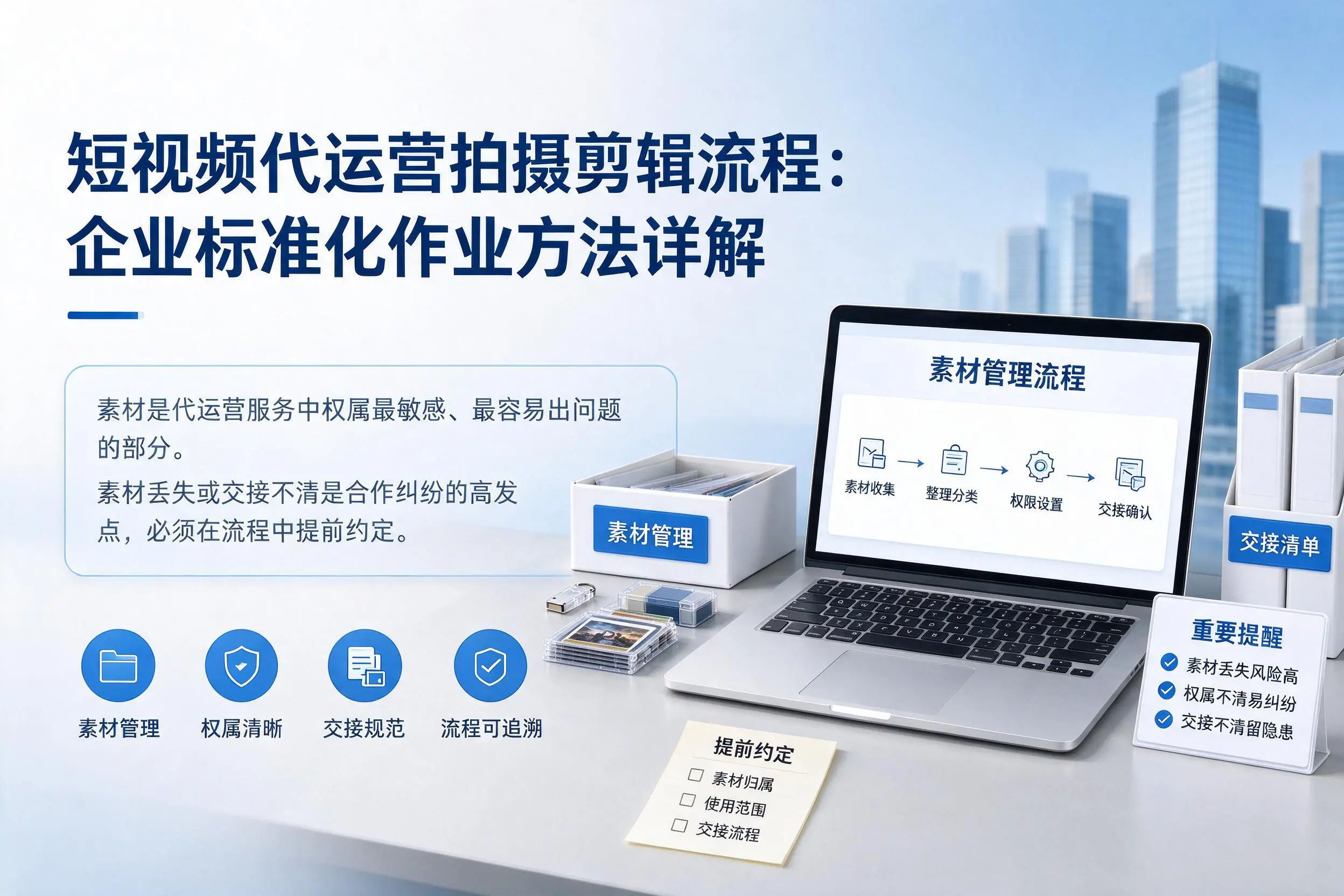 短视频代运营拍摄剪辑流程:铁岭企业标准化作业方法详解