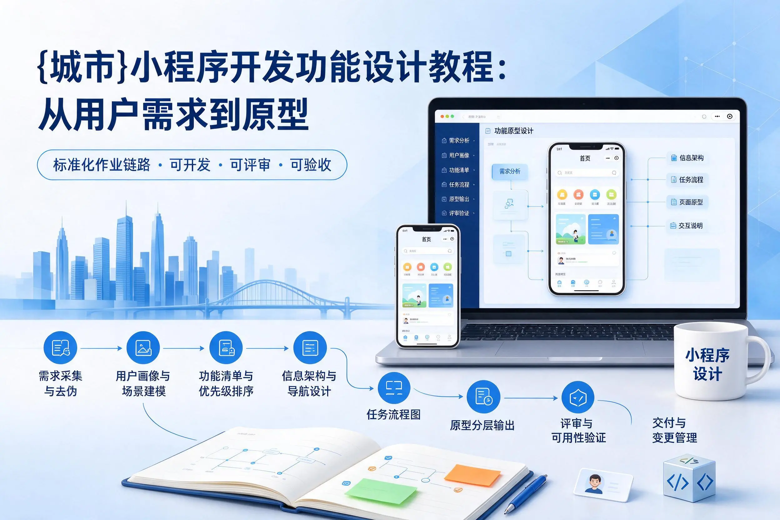 铁岭小程序开发功能设计教程:从用户需求到原型