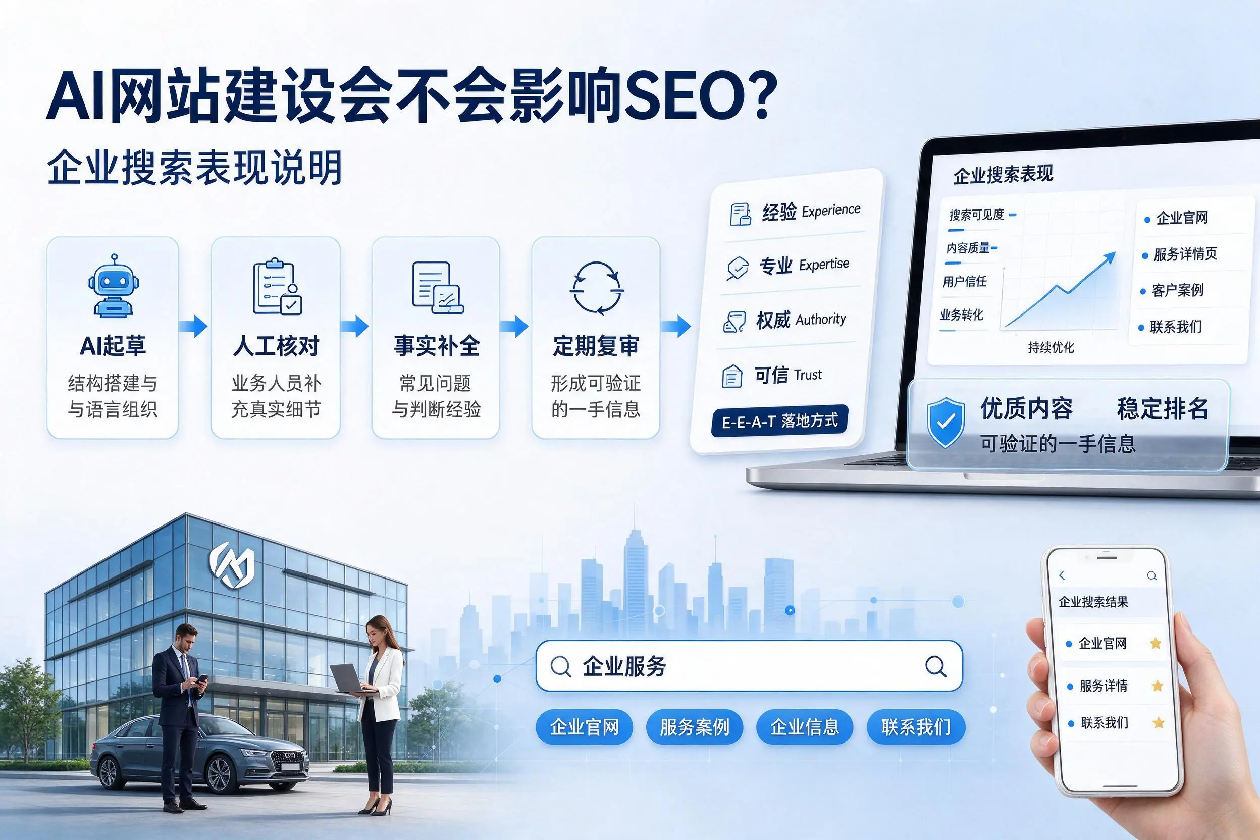 AI网站建设会不会影响SEO?铁岭企业搜索表现说明