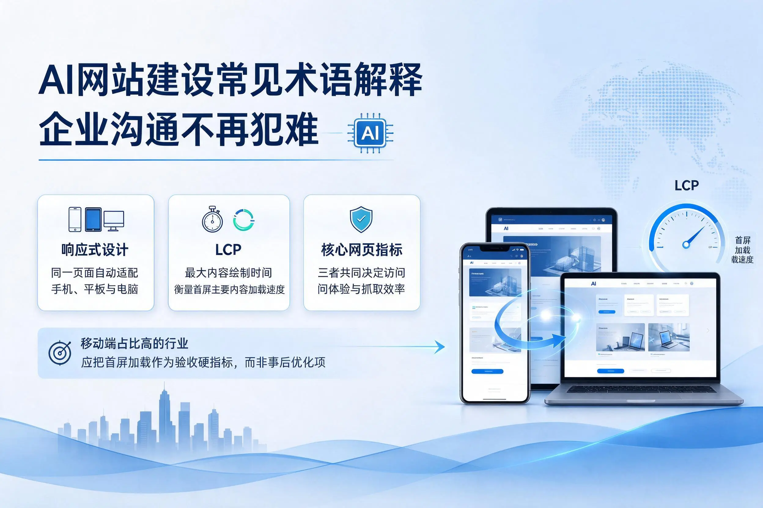 AI网站建设常见术语解释,铁岭企业沟通不再犯难
