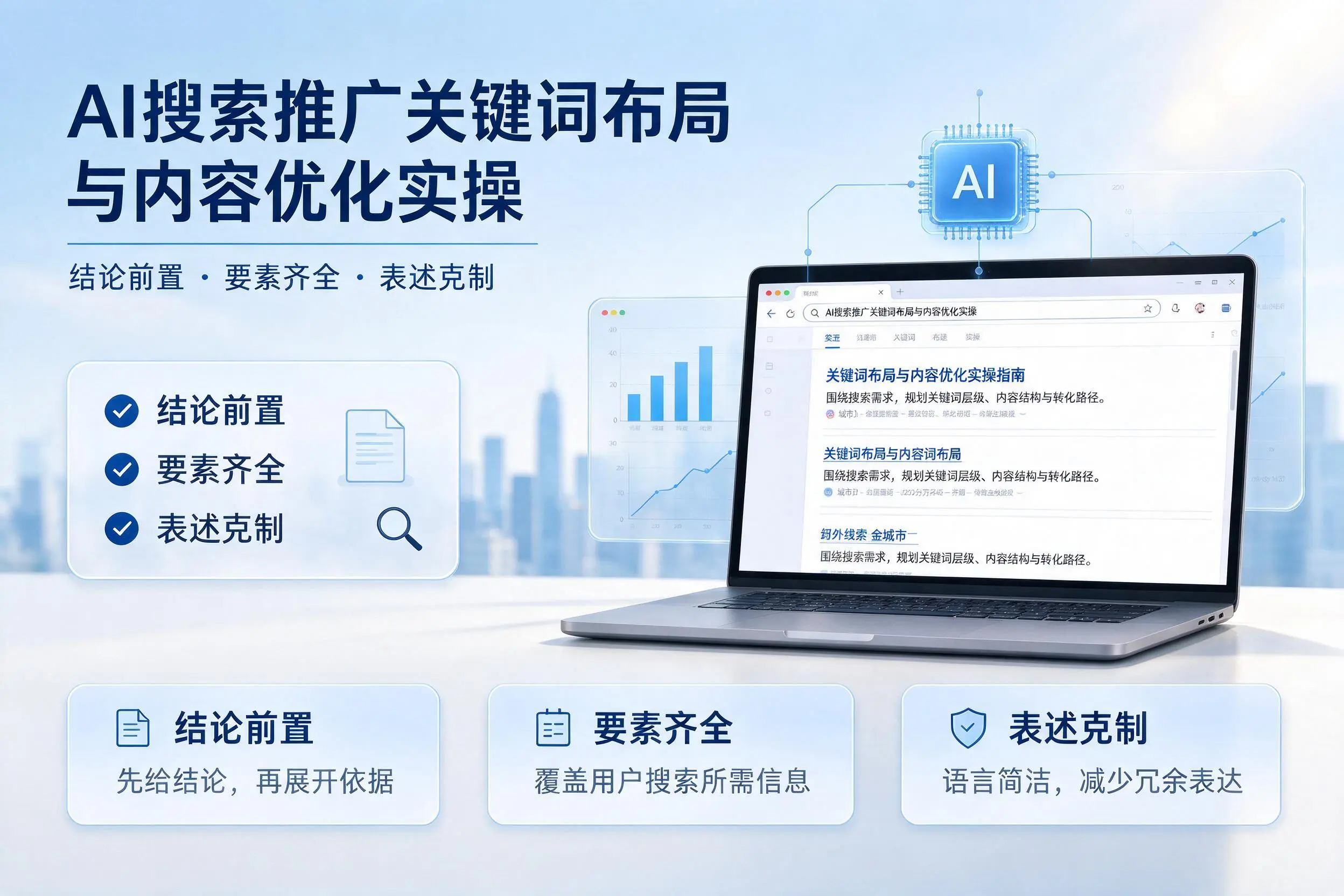 铁岭AI搜索推广关键词布局与内容优化实操